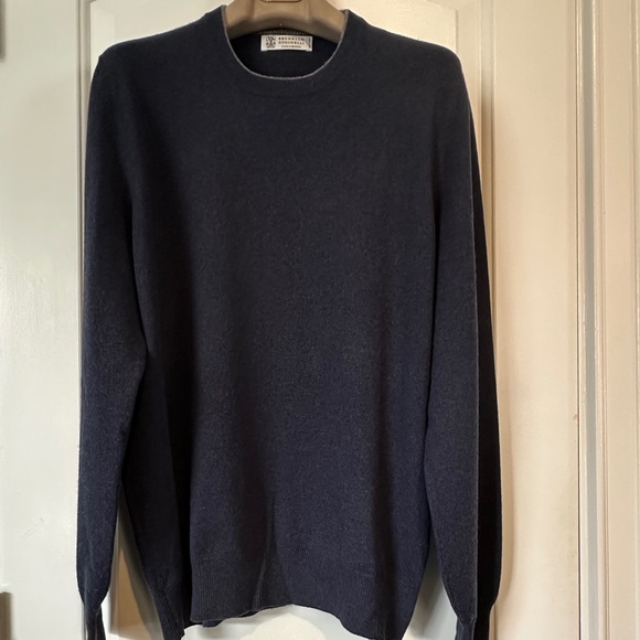 WINTER SALE!!! Brunello Cucinelli Cashmere Jumper / Mens SZ 52 / US 42 - Picture 2 of 11